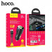 АЗУ USB-2USB-C (Type-C)-Lightning HOCO NZ6 1м, PD25W+QC3.0A20W, Black. Материал: алюминиевый сплав + огнеупорный PC. Выход: Type-C1  25W. Type-C2  20W. USB  18W.