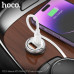 АЗУ-USB-USB-C HOCO NZ10 PD45W+18W QC3.0, Silver Алюминиевый корпус