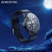 Часы Smart Watch BOROFONE BD2 Black. Емкость аккумулятора: 270 мАч. Время автономной работы: 2-3 дня с двойным Bluetooth, 5-7 дней с отключенным вызовом Экран: 1,28 дюйма; Разрешение: 240 x 240; IP68 водонепроницаемы. Память: ROM192KB+ RAM64MB. Поддержка 