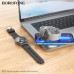 Часы Smart Watch BOROFONE BD2 Black. Емкость аккумулятора: 270 мАч. Время автономной работы: 2-3 дня с двойным Bluetooth, 5-7 дней с отключенным вызовом Экран: 1,28 дюйма; Разрешение: 240 x 240; IP68 водонепроницаемы. Память: ROM192KB+ RAM64MB. Поддержка 