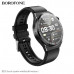 Часы Smart Watch BOROFONE BD2 Black. Емкость аккумулятора: 270 мАч. Время автономной работы: 2-3 дня с двойным Bluetooth, 5-7 дней с отключенным вызовом Экран: 1,28 дюйма; Разрешение: 240 x 240; IP68 водонепроницаемы. Память: ROM192KB+ RAM64MB. Поддержка 