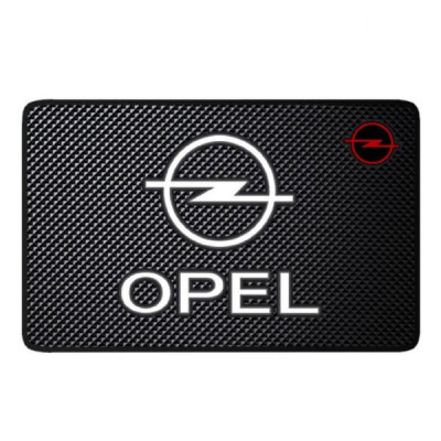 Коврик на панель авто OPEL противоскользящий (20х13см)