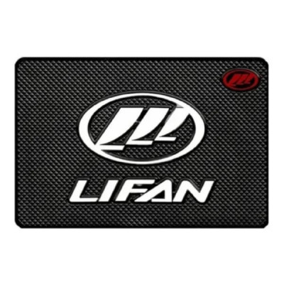 Коврик на панель авто LIFAN противоскользящий (20х13см)