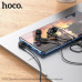 Гарнитура вакуумная HOCO M102 Black, угловой штекер, 1.2м.