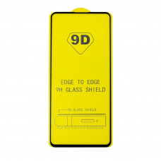 Стекло защитное iP 14 Pro Max 9D черная рамка, техпак