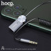 Bluetooth ресивер HOCO DUP02 Black, кабель 1.5м BT5.0 Материал корпуса: алюминиевый сплав. Расстояние подключения: в пределах 5 метров.