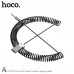 Bluetooth ресивер HOCO DUP02 Black, кабель 1.5м BT5.0 Материал корпуса: алюминиевый сплав. Расстояние подключения: в пределах 5 метров.