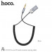 Bluetooth ресивер HOCO DUP02 Black, кабель 1.5м BT5.0 Материал корпуса: алюминиевый сплав. Расстояние подключения: в пределах 5 метров.
