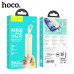 Внешний аккумулятор 5000 mAh HOCO J113 Milky White (iP) Емкость: 5000 мАч 18,5 вход: Молния: 5V/2A; выход: автономная линейная молния: 5V/2A. Дисплей: светодиодный индикатор показывает уровень мощности. Размер: 105 x 28 x 28 мм; Вес: 107 г (без зарядного 