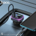 FM-Модулятор Bluetooth/HandsFree HOCO DE5 Black 1. Материал: AB 2. Bluetooth: V5.0 JL 3. Выход: USB2/Type-C: 5V2.4A; USB1: 5V1A 4. Экран: синий, с определением напряжения 5. Функция: диск Bluetooth+U/TF-карта 6. Световой эффект: 8 цветовых градиентов
