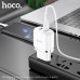 СЗУ-2USB Lightning HOCO N24 1м, 2.4А, White