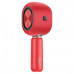 Микрофон беспроводной для караоке с колонкой Hoco BK8 Red 1. Размер: 76х73х218мм. Вес: 330г. 2. BT v5.0. Чип: Mountain View DSP. 3. Динамик: 52ммх2. Мощность: 5Вт2. 4. Емкость аккумулятора: 2000mAh, зарядка около 3 часов. 5. В режиме музыки: около 6-8 час