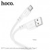 Кабель Type-C HOCO X97 1м, 2.4A, силикон, White ( Наружный материал: экологически чистый силикон Материал соединения: экологически чистый силикон Ядро: (50/0.08)x2+(16/0.08)x2 OD4.5мм)