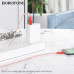 Кабель Micro USB BOROFONE BX96 1м, 2,4А, силикон, Red. Прозрачный кабель, алюминиевый корпус.