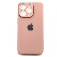 Чехол стеклянный iP 14 Pro Glass, цвет Peach