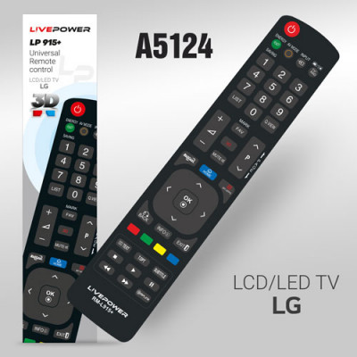 Пульт универсальный LG (Live-Power RM-L915+)