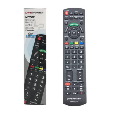 Пульт универсальный PANASONIC (LIVE-POWER RM-D920+)