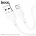 Кабель Micro USB HOCO X83 1м, 2.4A, TPE, White