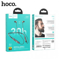 Гарнитура Bluetooth для спорта вакуумная HOCO ES65 Black. Рабочий диапозон 10м. Емкость аккумулятора 200 mAh. Размер динамика 14,2 мм. Сопротивление 32 Ом+- 15%. Время музыки более 30 часов. Время разговора более 30 часов. Время зарядки около 2 часов. Вес