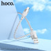Кабель Micro USB HOCO X99 1м, 2.4A, силикон, Gray