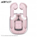 Гарнитура вакуумная Bluetooth ACEFAST T6 Pink Lotus. Снижение шума ENC. Светодиодный цифровой дисплей. Чип Бестехник BES2300IU. СБК/ААК. BT 5.0V. Зарядный кейс 500мАч. Около 4 часов музыки или 3 часа разговоров. IPX4 водонепроницаемый.