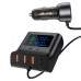 АЗУ-4USB-2USB-C ACEFAST B11 138W, LED-дисплей, Black. A1+A2+C1+A4+C2=27W+18W+45W+18W+30W (138 W).