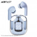 Гарнитура Bluetooth ACEFAST T6 Ice Blue Снижение шума ENC. Светодиодный цифровой дисплей. Чип Бестехник BES2300IU. СБК/ААК. BT 5.0V. Зарядный кейс 500мАч. Около 4 часов музыки или 3 часа разговоров. IPX4 водонепроницаемый.