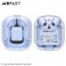 Гарнитура Bluetooth ACEFAST T6 Ice Blue Снижение шума ENC. Светодиодный цифровой дисплей. Чип Бестехник BES2300IU. СБК/ААК. BT 5.0V. Зарядный кейс 500мАч. Около 4 часов музыки или 3 часа разговоров. IPX4 водонепроницаемый.