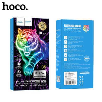 Стекло защитное Hoco G5 iP 14 Pro (10/1, в упаковке)