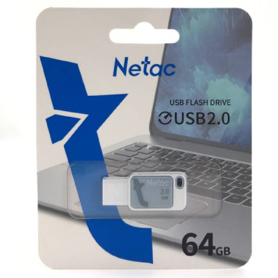 USB флеш-диск 64Gb Netac UA31 голубой