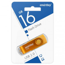 USB флеш-диск 16Gb Smartbuy Twist жёлтый