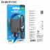 СЗУ-USB Micro BOROFONE BAS12A QC3.0A, длина кабеля 1 метр, Black