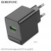 СЗУ-USB BOROFONE BAS12A 3A QC3.0, Black