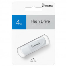 USB флеш-диск 4Gb Smartbuy Scout Белый