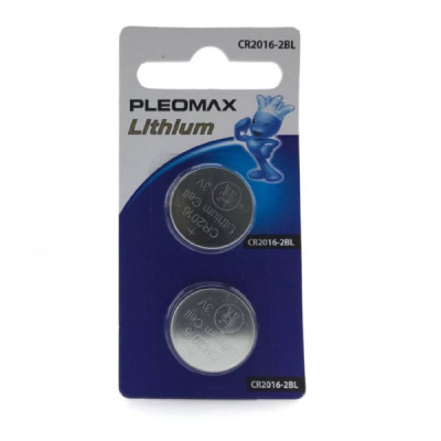 Батарейка Samsung Pleomax CR2016 BL2 Lithium (60/240/43200)