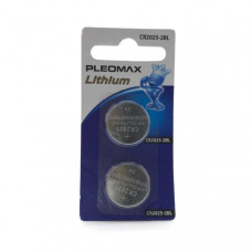 Батарейка Samsung Pleomax CR2025 BL2 Lithium (60/240/43200)