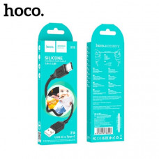 Кабель Type-C HOCO X90 1м, 3.0A, силикон, Black