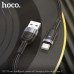 Кабель Type-C HOCO U117 1.2м, 3A, шнуровой, Black