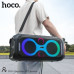 Активная напольная колонка HOCO DS50 (мощность 50W, ВТ V 5.3, USB, TF, AUX, RGB, 1 беспроводной микрофон, размер 600х246х268мм, акб 6000 мА, время зарядки 4ч, время работы до 7ч, динамики 2х6,5 дюйма)