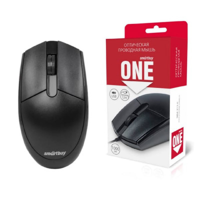 Мышь проводная Smartbuy ONE 212-K черная (SBM-212-K) (1/100)