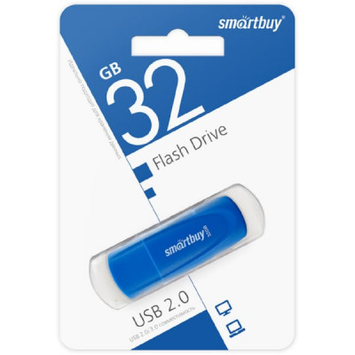 USB флеш-диск 32Gb Smartbuy Scout Blue