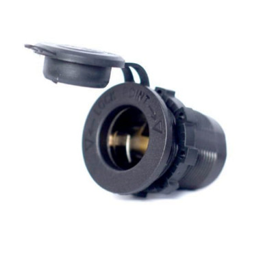 Разъем Прикуривателя в авто (врезные) 12V-24V CH22 LED (green)