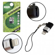 OTG переходник Micro USB(AF)-Lightning(AM) MRM-Power MR150, в блистере
