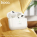 Гарнитура вкладыши Bluetooth Hoco EW58 White. Емкость аккумулятора гарнитуры 30 мАч, емкость аккумулятора кейса для зарядки 300 мАч. Время зарядки около 1 часа, Время разговора/прослушивания музыки 4 часа. Размеры 54,2х46,6х22 мм. Вес 45г, одна гарнитура 