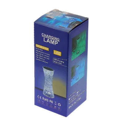 Светильник настольный Огонек OG-LDP33 RGB светодиодный (аккум)