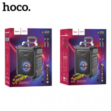 Активная напольная колонка HOCO DS25 Black. Аккумулятор: 4500 мАч. Динамик: 8-дюймовый бас х 1 Мощность: 30 Вт. Время использования: 4-6 часов. Функции: Bluetooth, FM, USB, TF-карта, караоке, звуковой сигнал, экран дисплея. Отдельная громкость, высокие ча