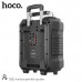 Активная напольная колонка HOCO DS25 Black. Аккумулятор: 4500 мАч. Динамик: 8-дюймовый бас х 1 Мощность: 30 Вт. Время использования: 4-6 часов. Функции: Bluetooth, FM, USB, TF-карта, караоке, звуковой сигнал, экран дисплея. Отдельная громкость, высокие ча
