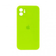 Чехол iP 11 Silicone Case с закрытой камерой (Grass Green)