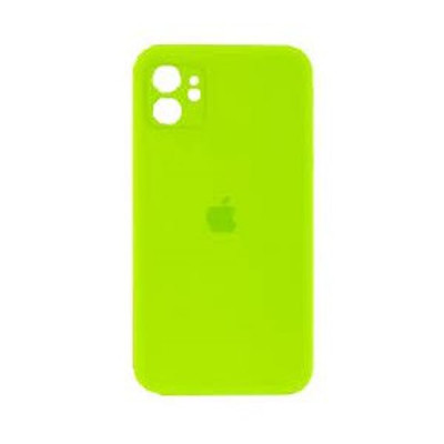 Чехол iP 11 Silicone Case с закрытой камерой (Grass Green)