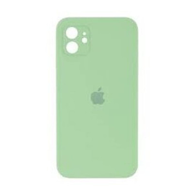 Чехол iP 11 Silicone Case с закрытой камерой (Mint)